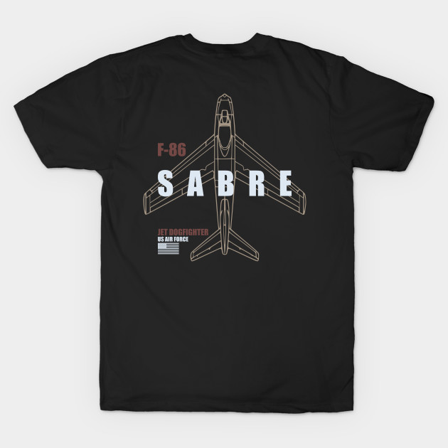 F-86 Sabre (Front & Back logo) by TCP